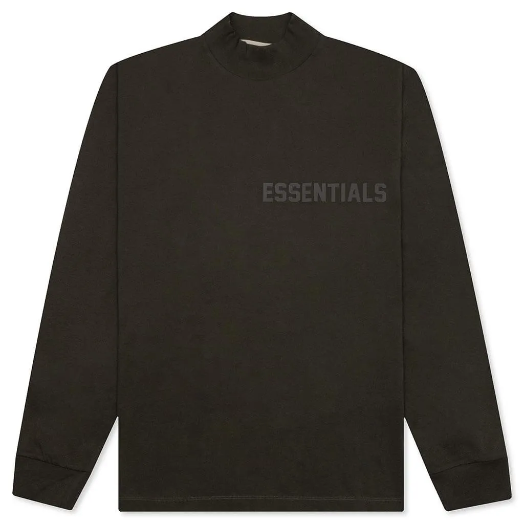 L/S Tee - Off Black