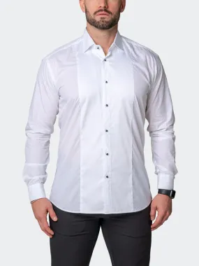 Maceoo Stretch Shirt | Ceremony Dou White