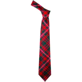 MacKinnon Red Modern Tartan Tie