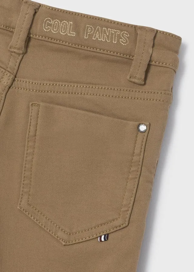 Mayoral Mini Soft Slim Fit Pants _Taupe 4591-22