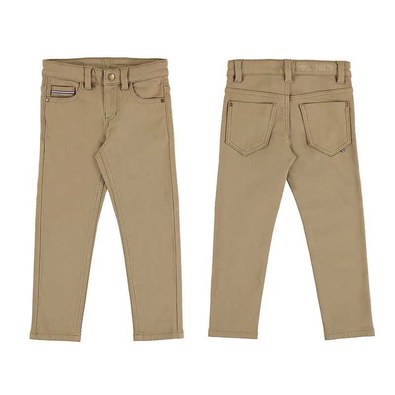 Mayoral Mini Soft Slim Fit Pants _Taupe 4591-22