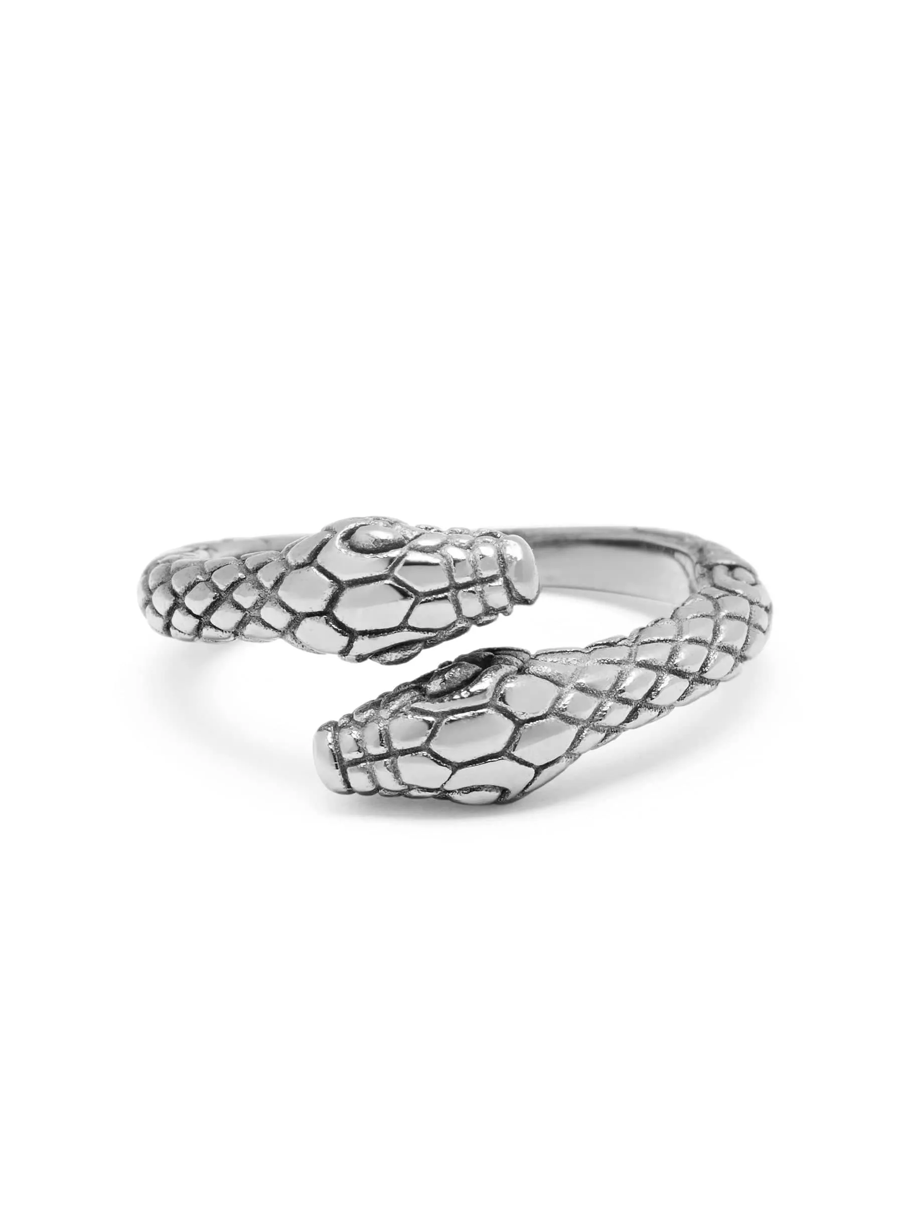 Men's Stainless Steel Vintage Snake Ring