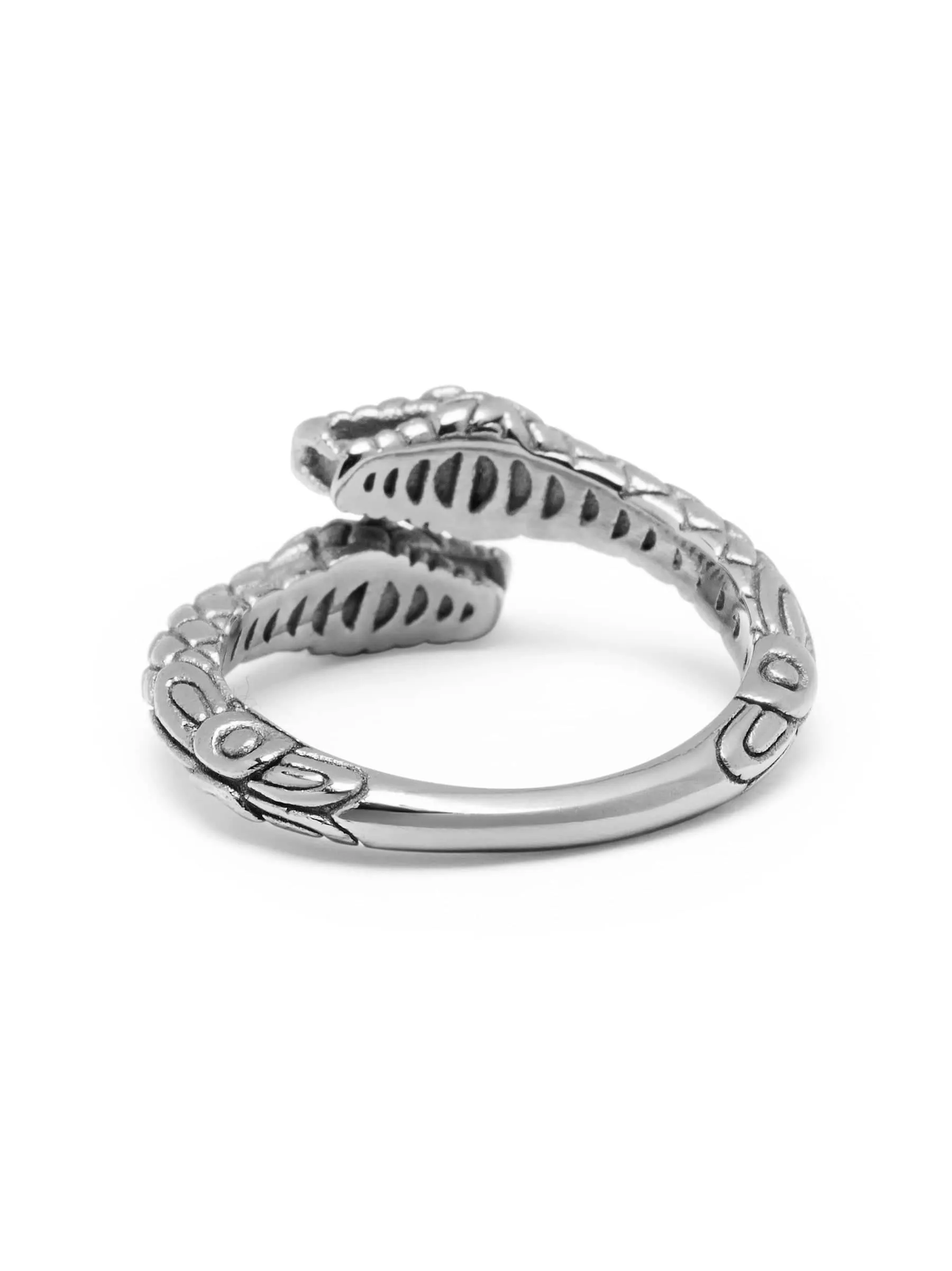 Men's Stainless Steel Vintage Snake Ring