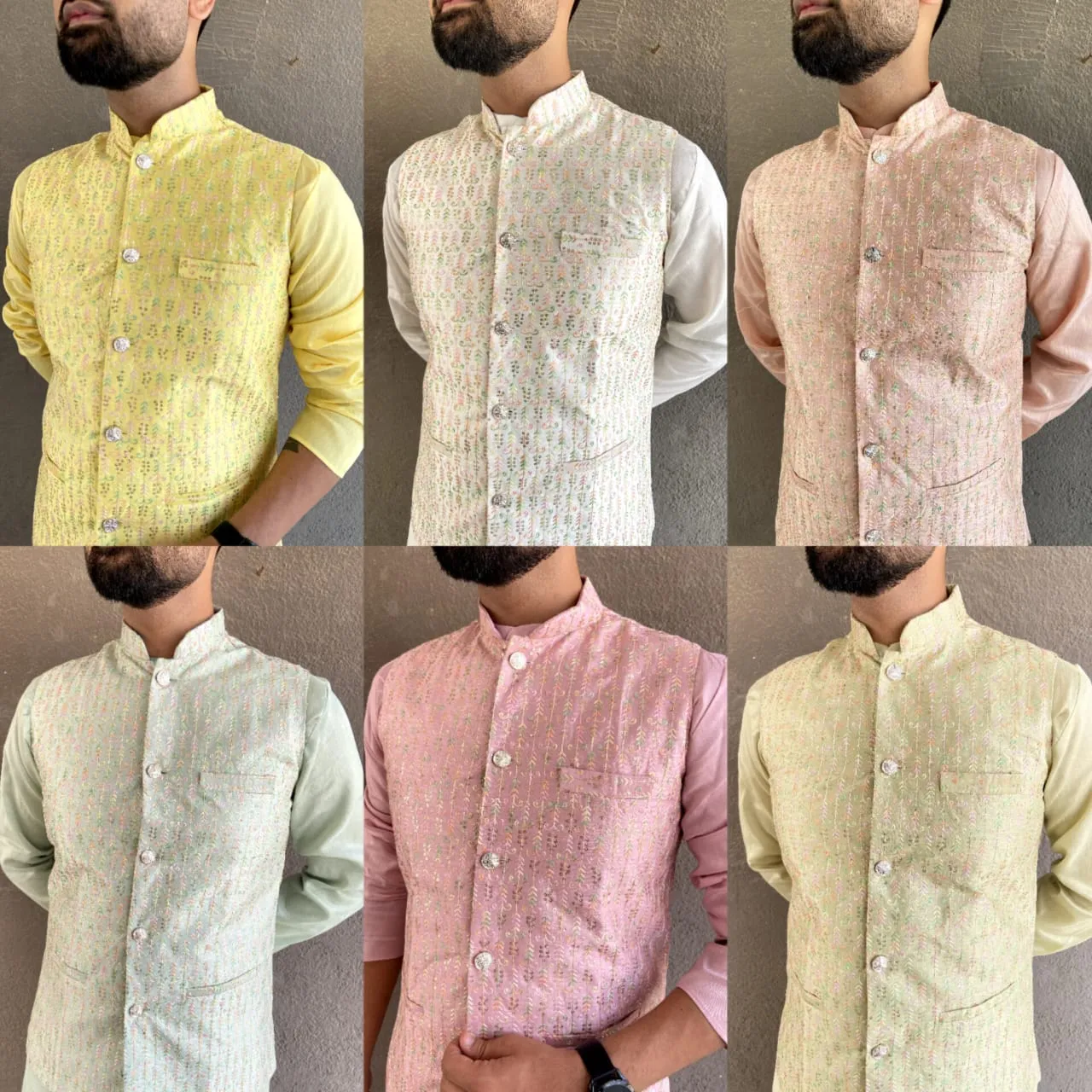 Men's Traditional Diwali Kurta Pant Koti