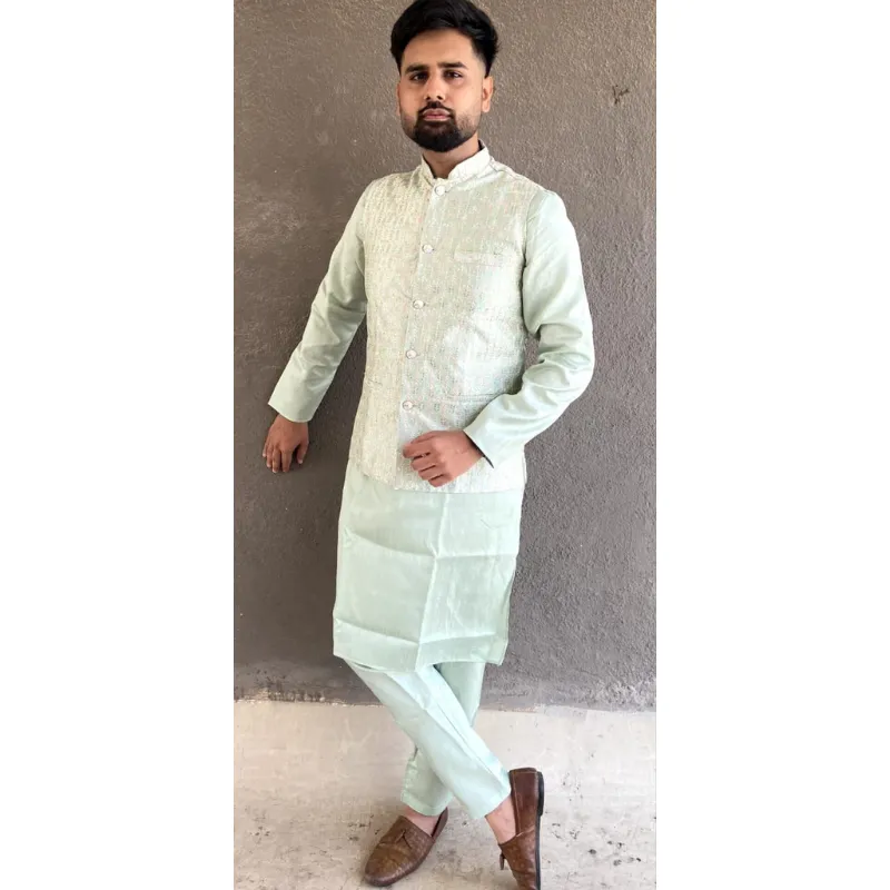 Men's Traditional Diwali Kurta Pant Koti