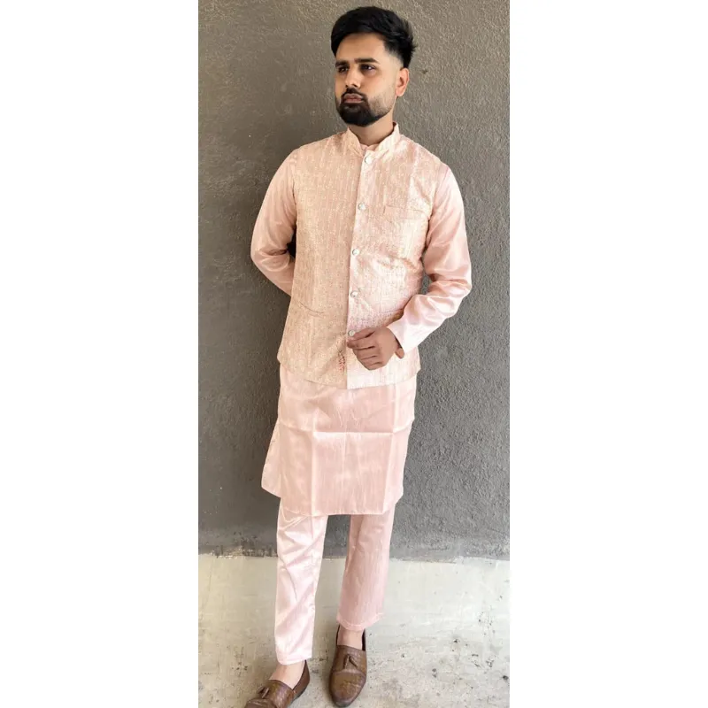 Men's Traditional Diwali Kurta Pant Koti