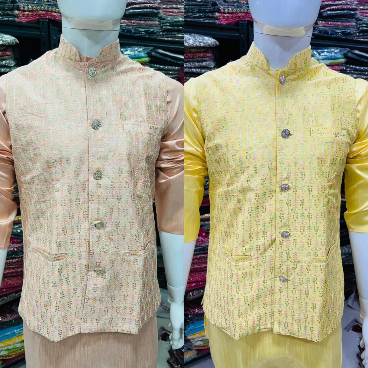 Men's Traditional Diwali Kurta Pant Koti