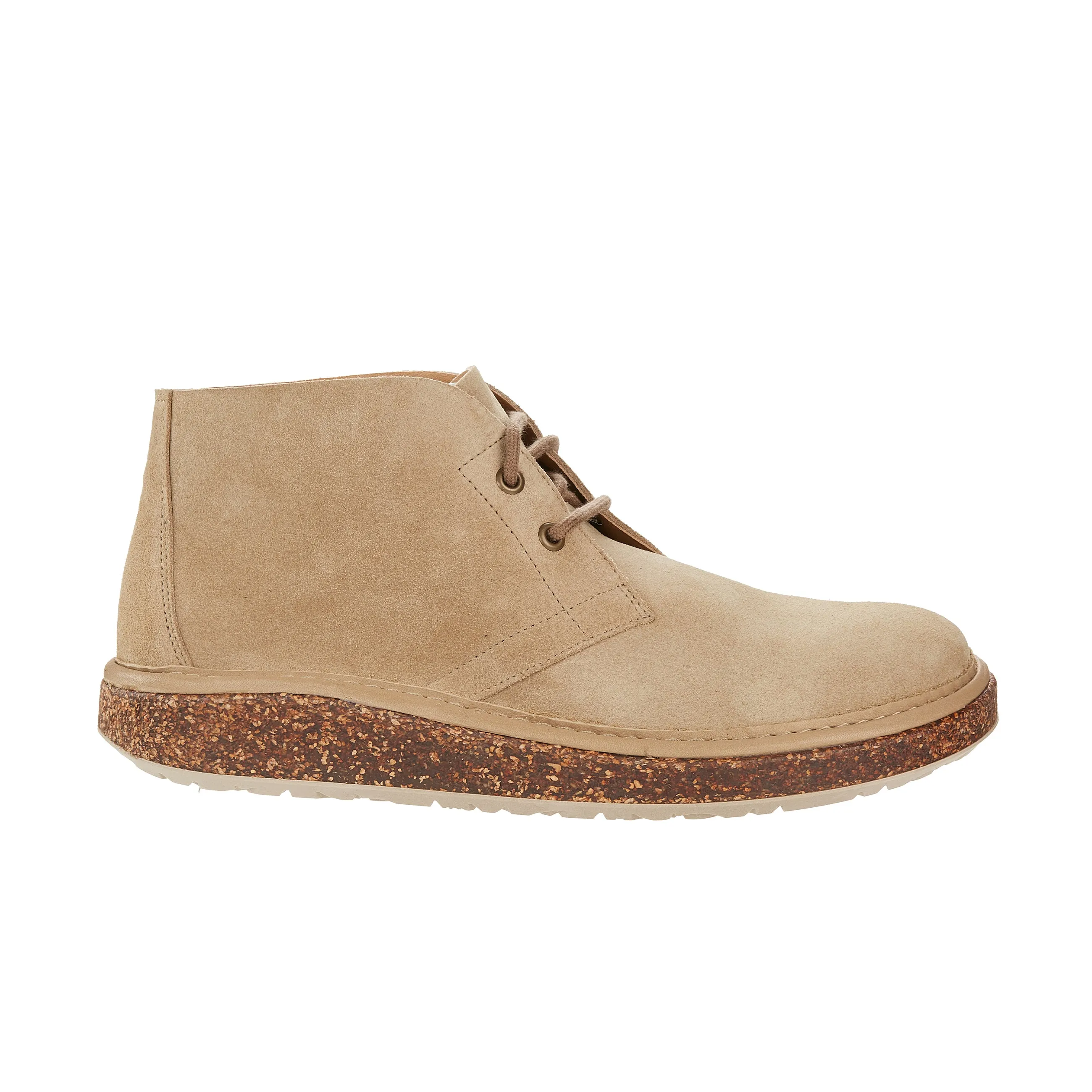 Milton Ginger Suede Leather