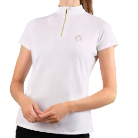 Montar Everly Gold Detail Short Sleeve Ladies Baselayer