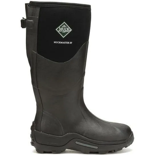 Muck Men's Muckmaster Wide Calf 17" WP Rubber Work Boot - Black - MMXF-000