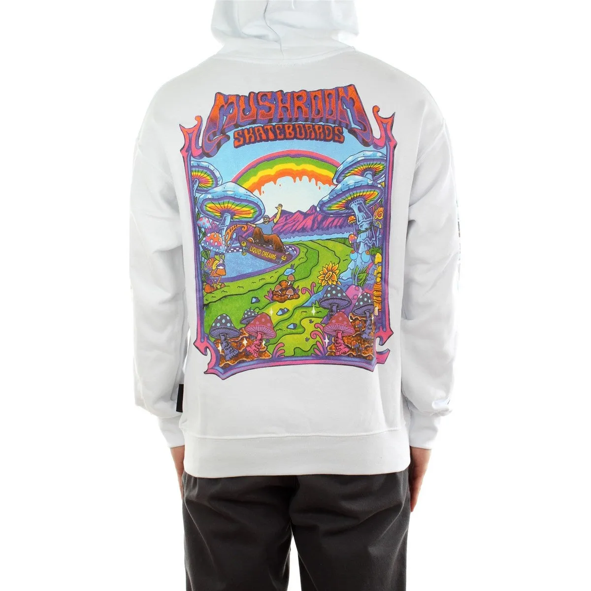 Mushroom Hoodie 22010-02 white