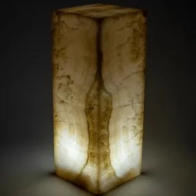 Natural Onyx Lamp Light Tower - 16