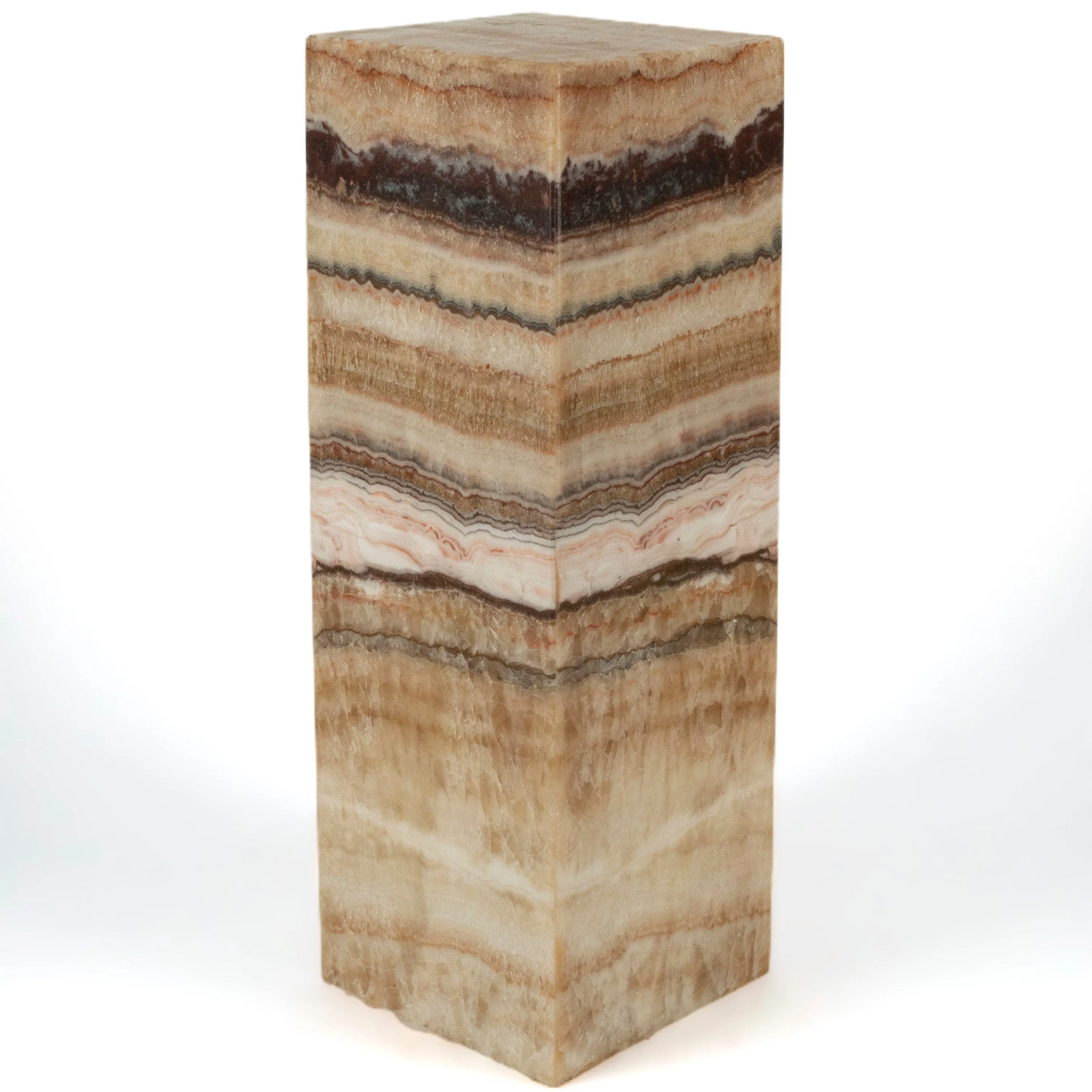 Natural Onyx Lamp Light Tower - 24