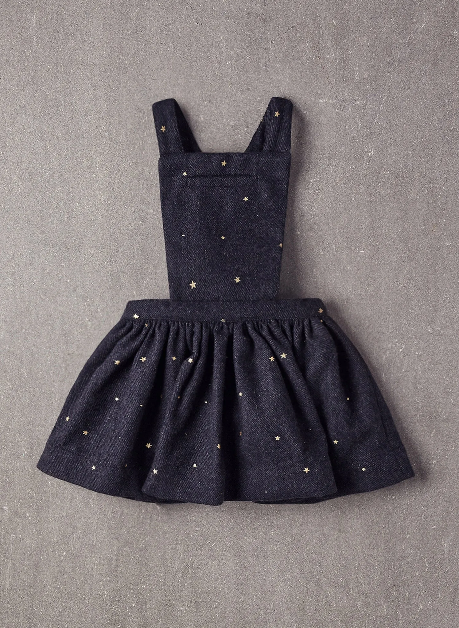 Nellystella Ella Dress in Navy Star Foil