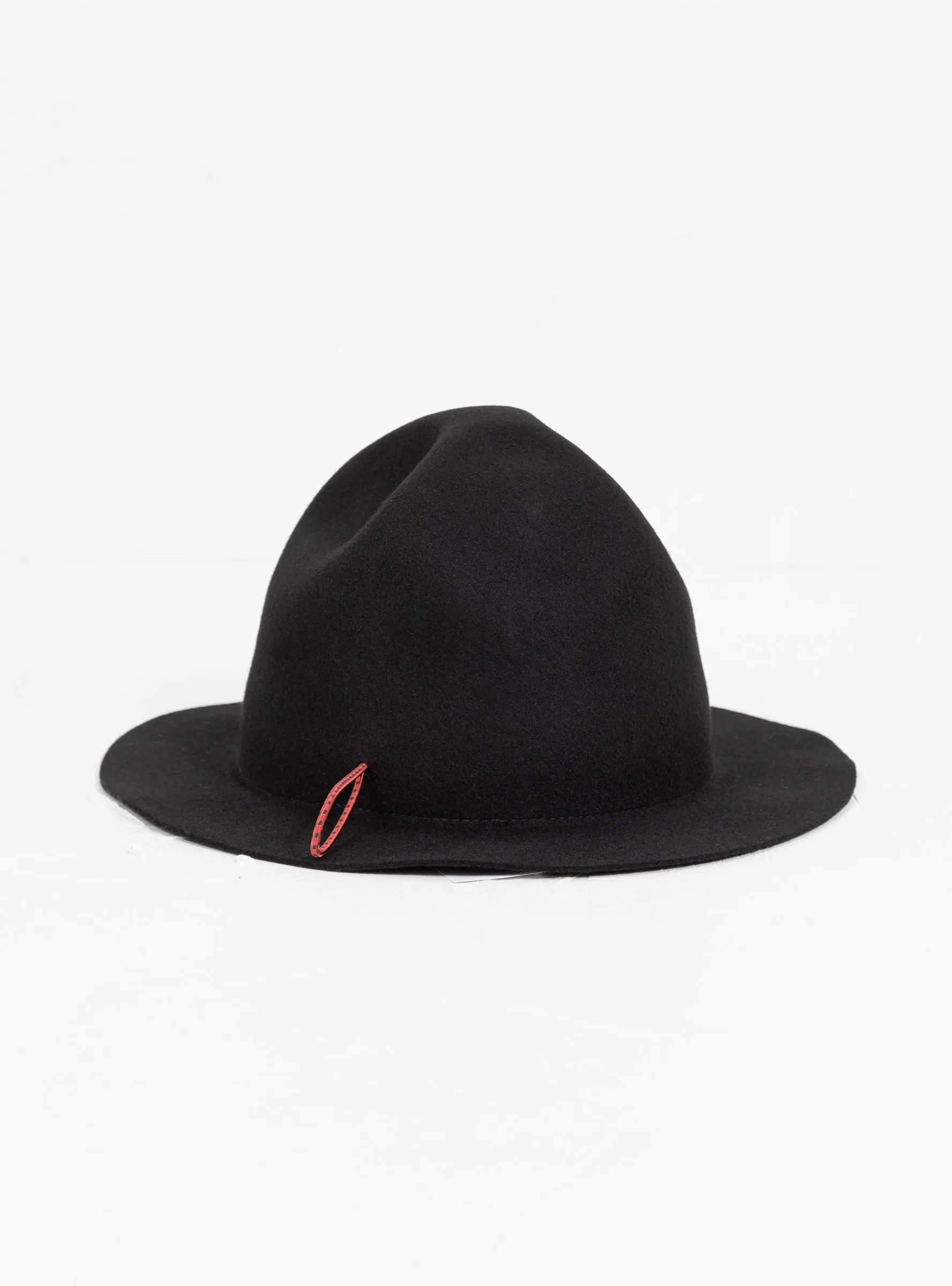 Packable Travel Mountain Wool Hat Black