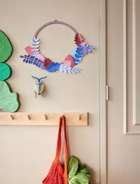 Paper Pop Outs Wreath