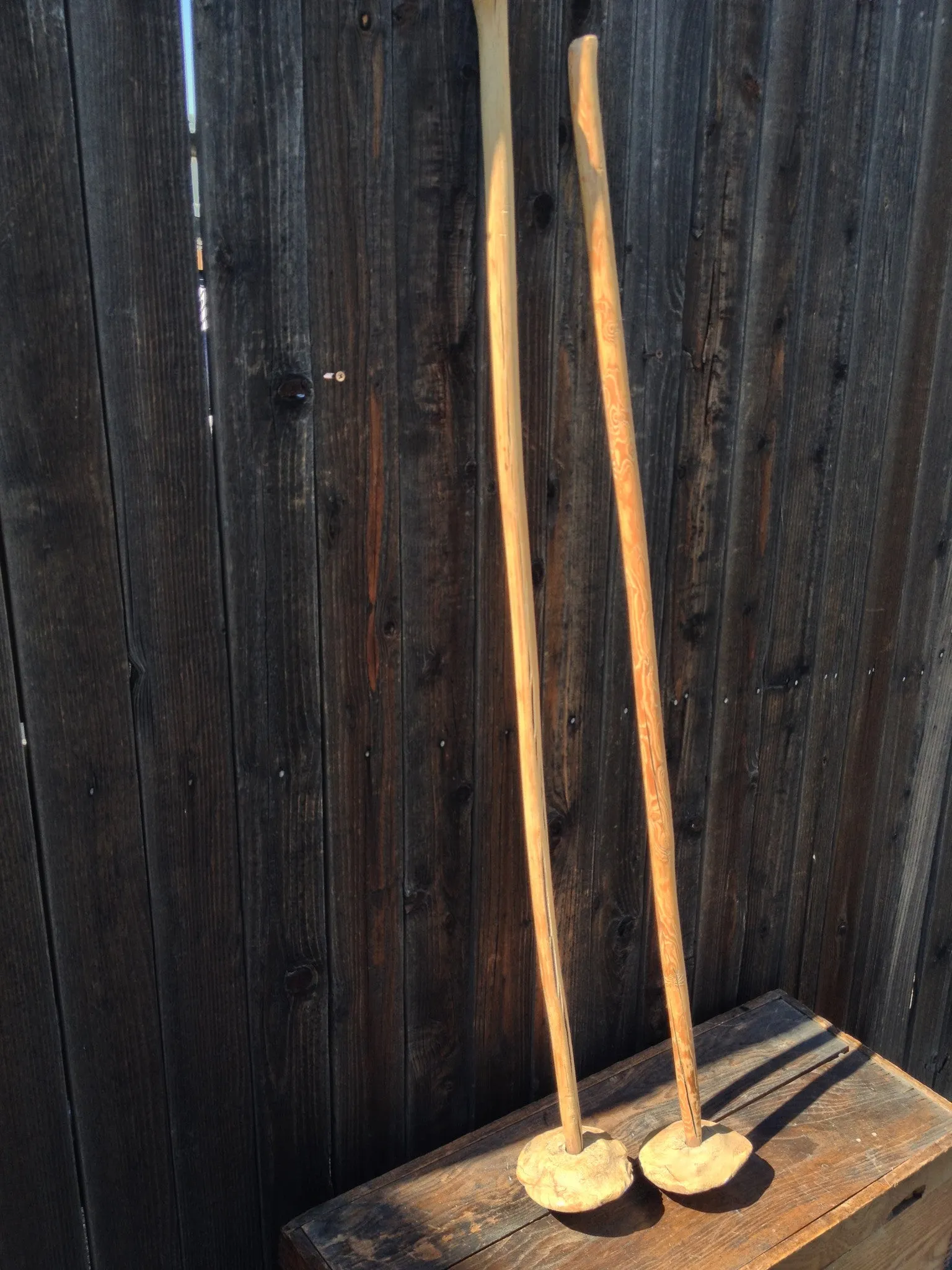 Primitive Ski Poles