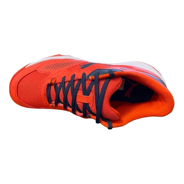 Puma men's padel shoe Solarcourt RCT 106948 01 tomato red-black-white 