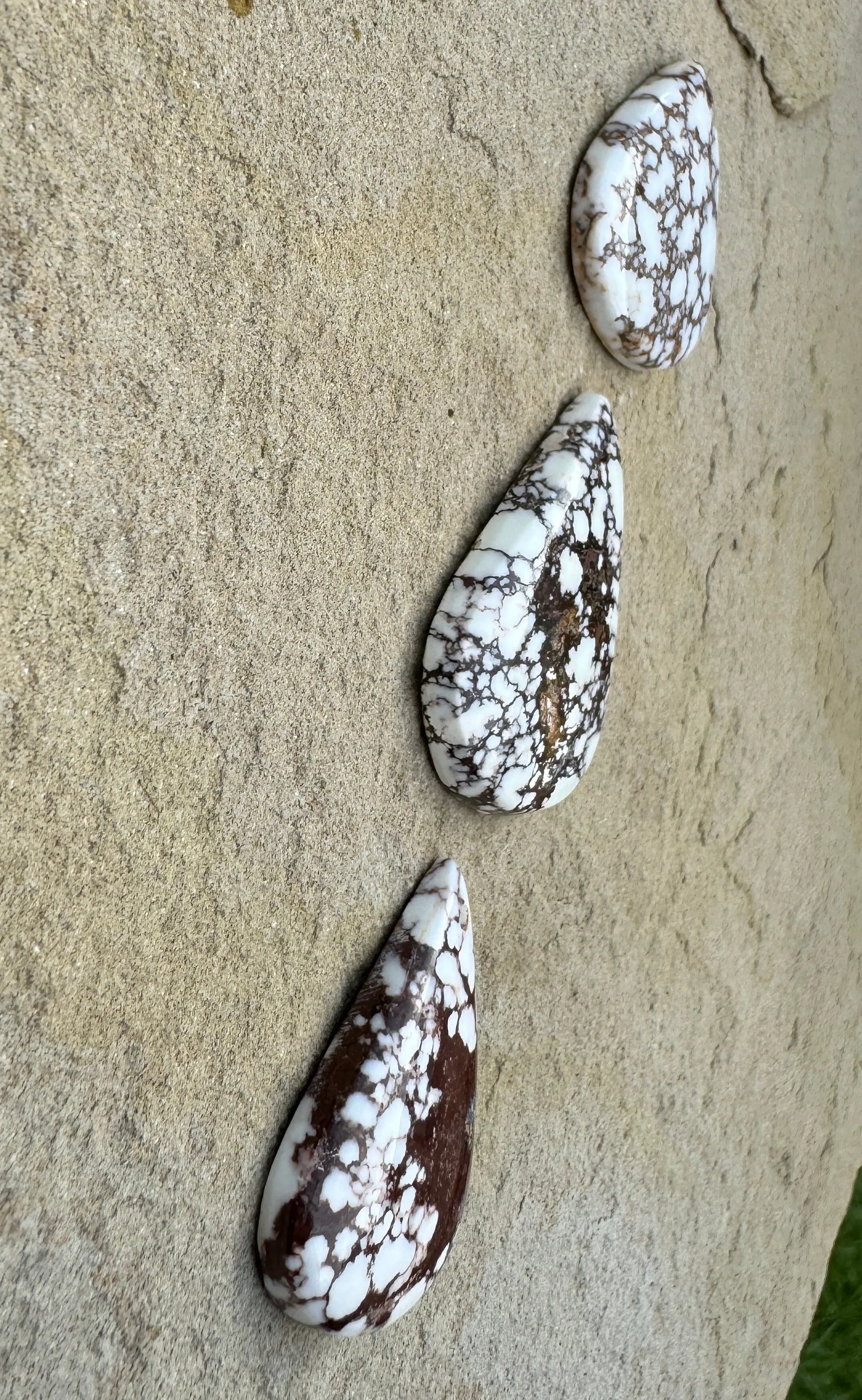 RARE Arizona Wild Horse Teardrop Focal Pendant Beads, select one stone