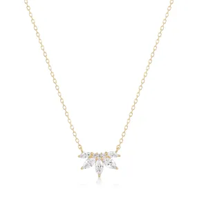 RION x Buddha Jewelry Valentina Necklace - White Sapphire