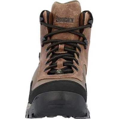 Rocky Men's Lynx 5.5 WP Outdoor Hunt Boot -Brown- RKS0629