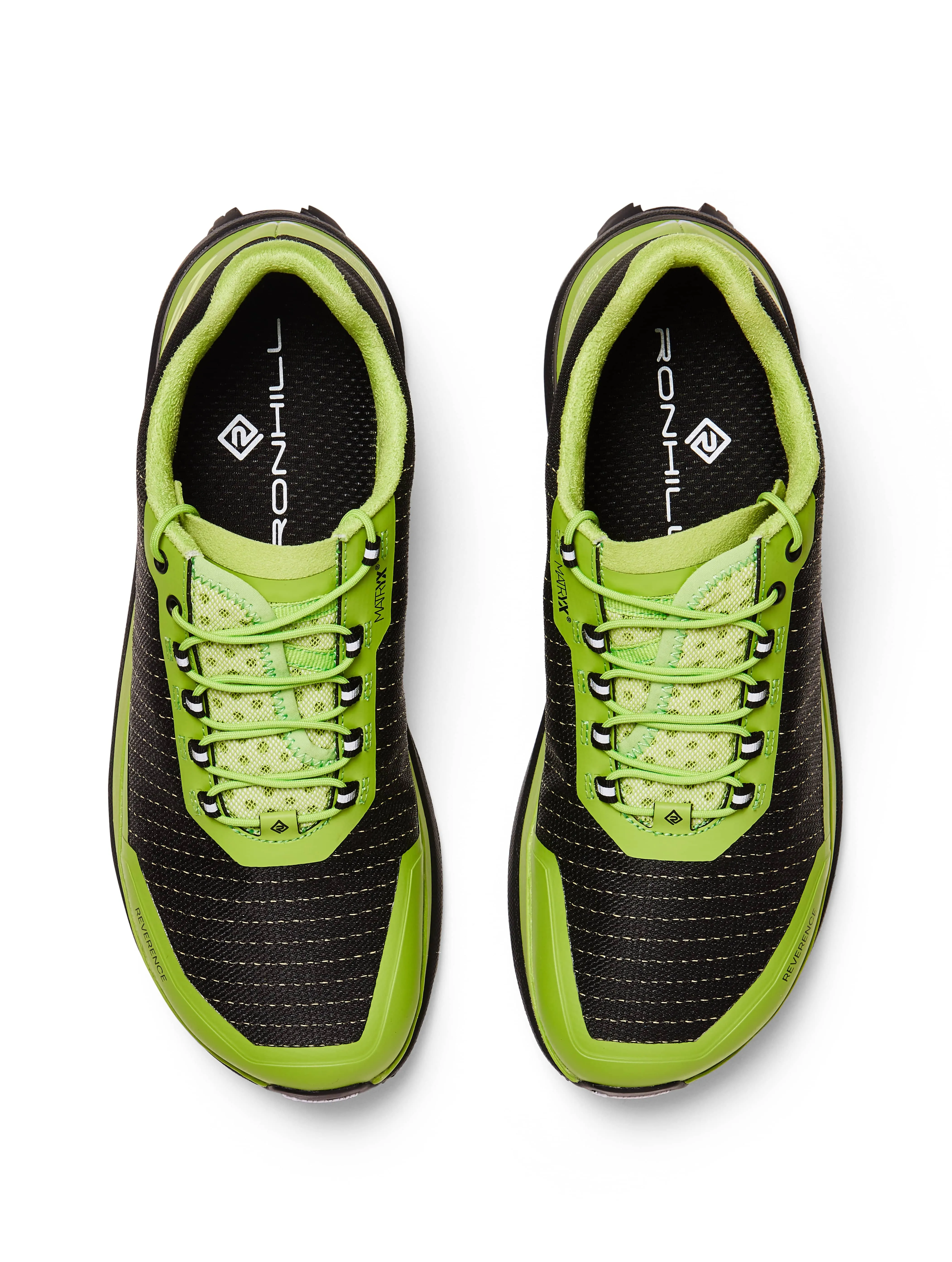 Ronhill Reverence Men's Trail Running Shoes Forest/Lime/Lemon