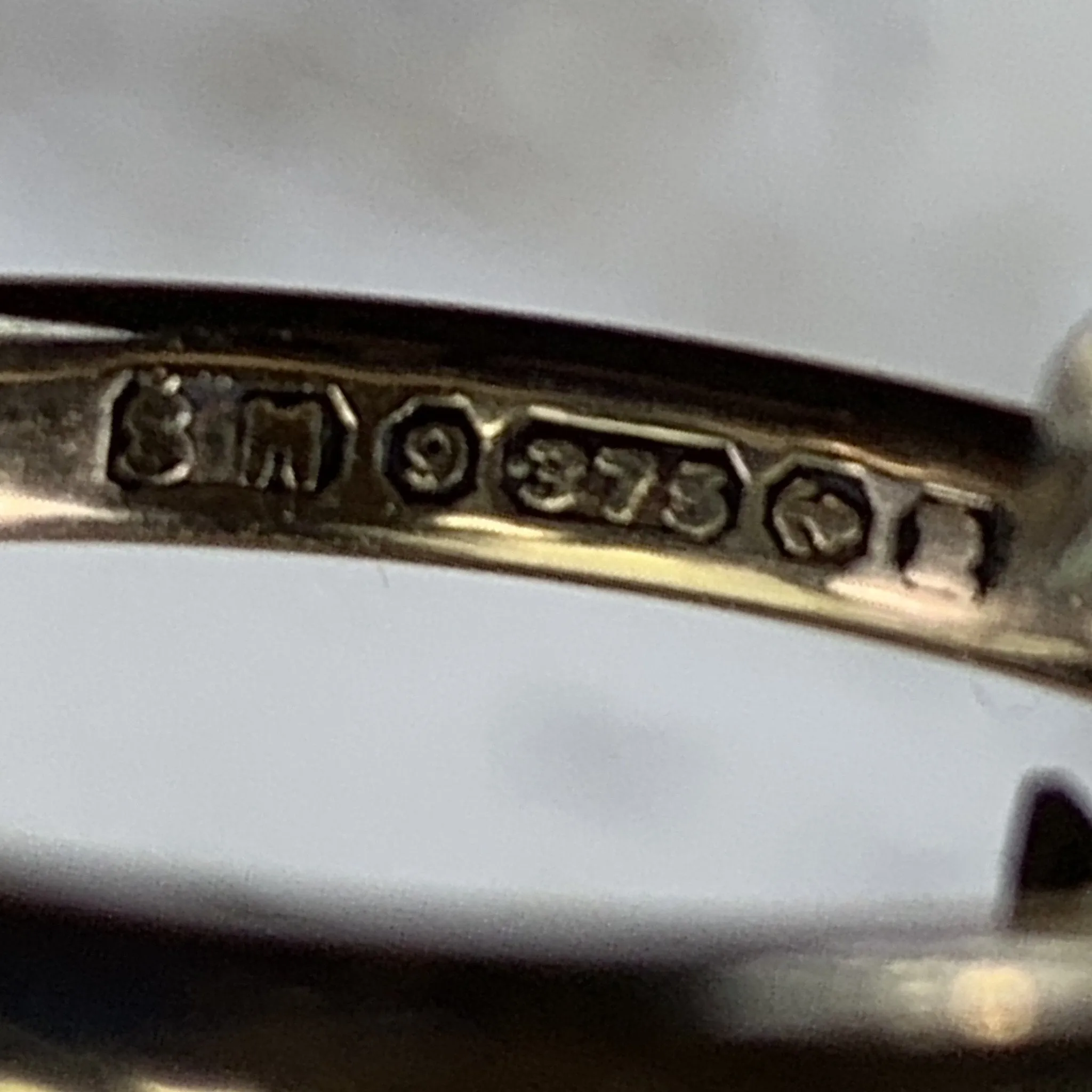 Rose Gold Wedding Band Circa 1977. Perfect Wedding Ring or Stacking Band. Full European Hallmark.