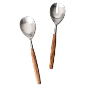 Simon Pearce Barre Two-Piece Serving Set