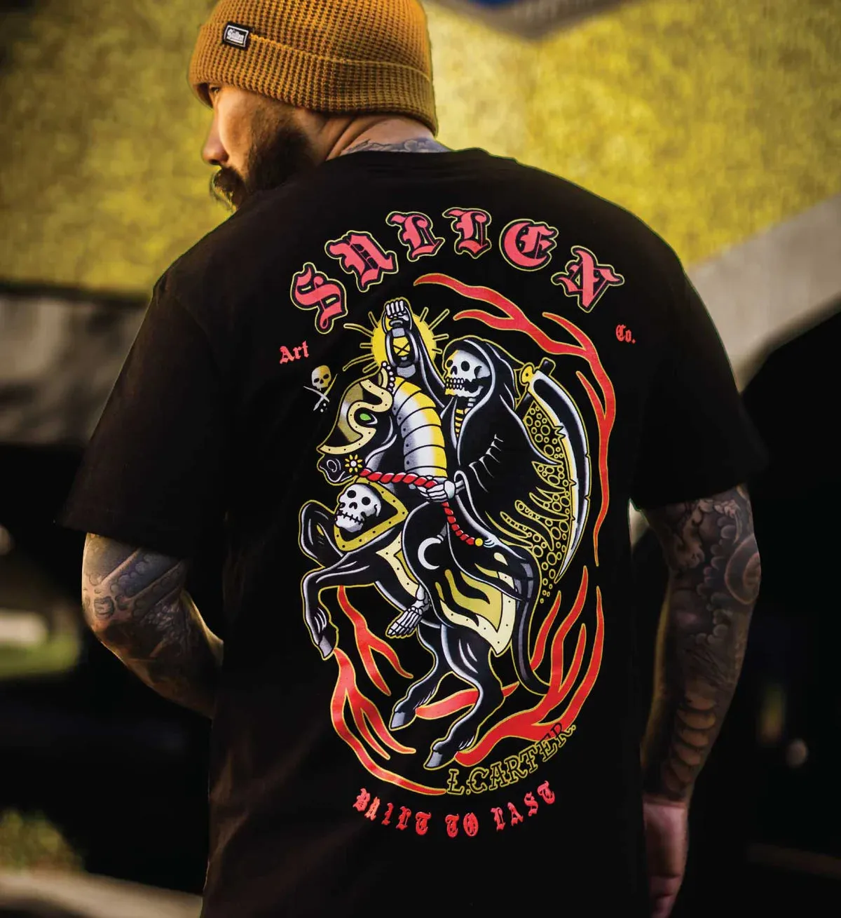 Sullen Lewis Carter Tee Black