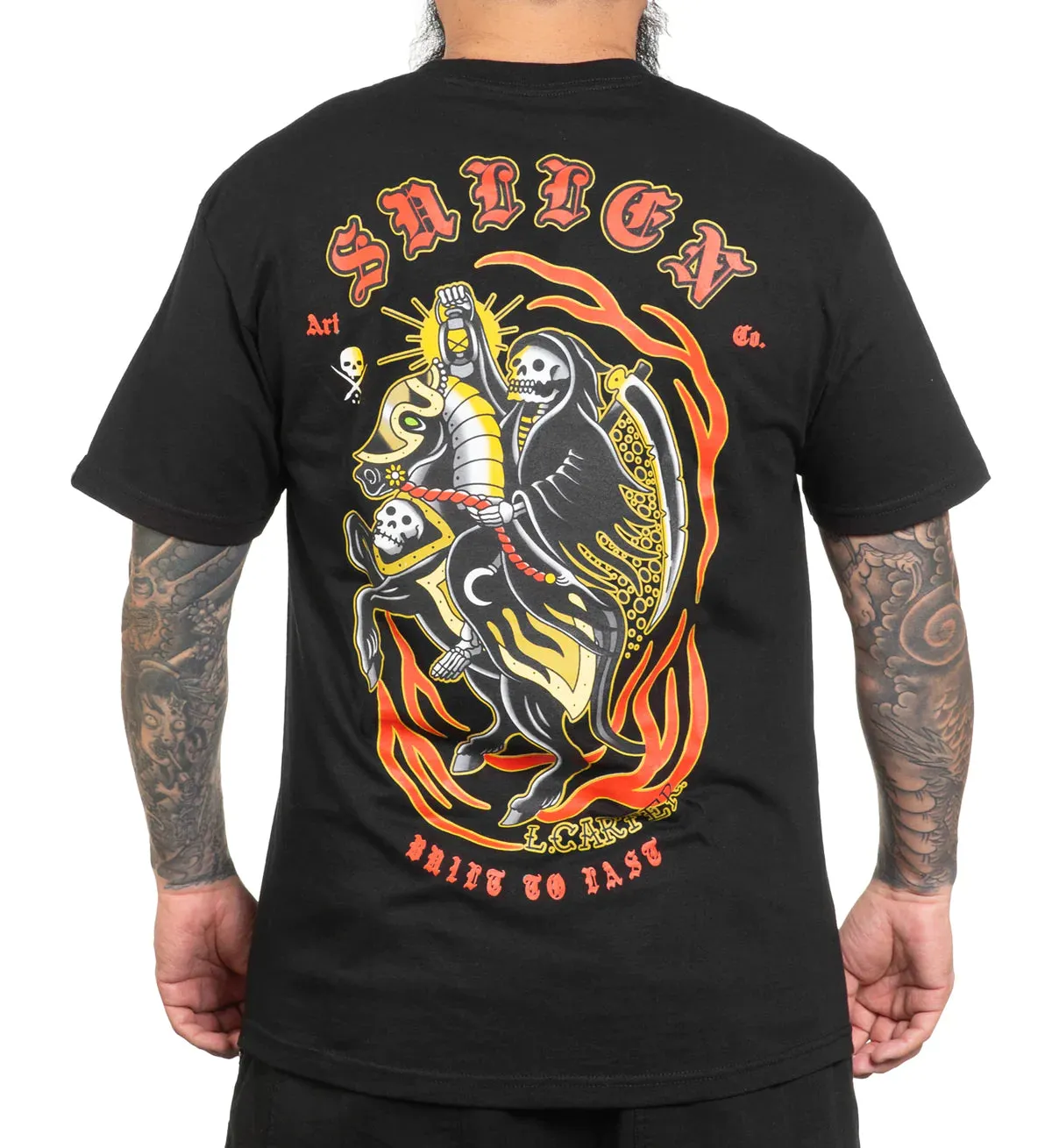 Sullen Lewis Carter Tee Black