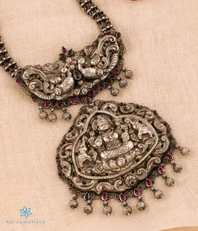 The Deepta Lakshmi Silver Nakkasi Chain Necklace