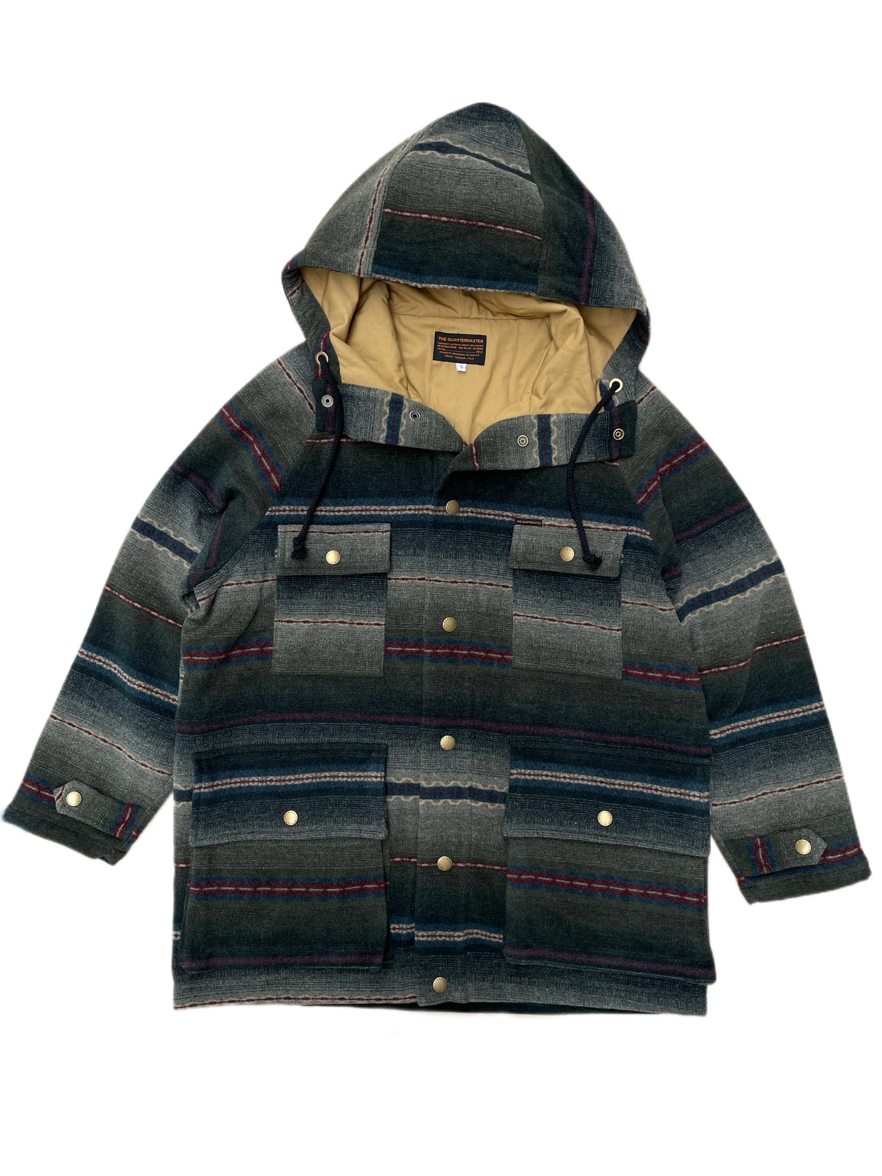 THE QUARTERMASTER Anorak Wool Navajo