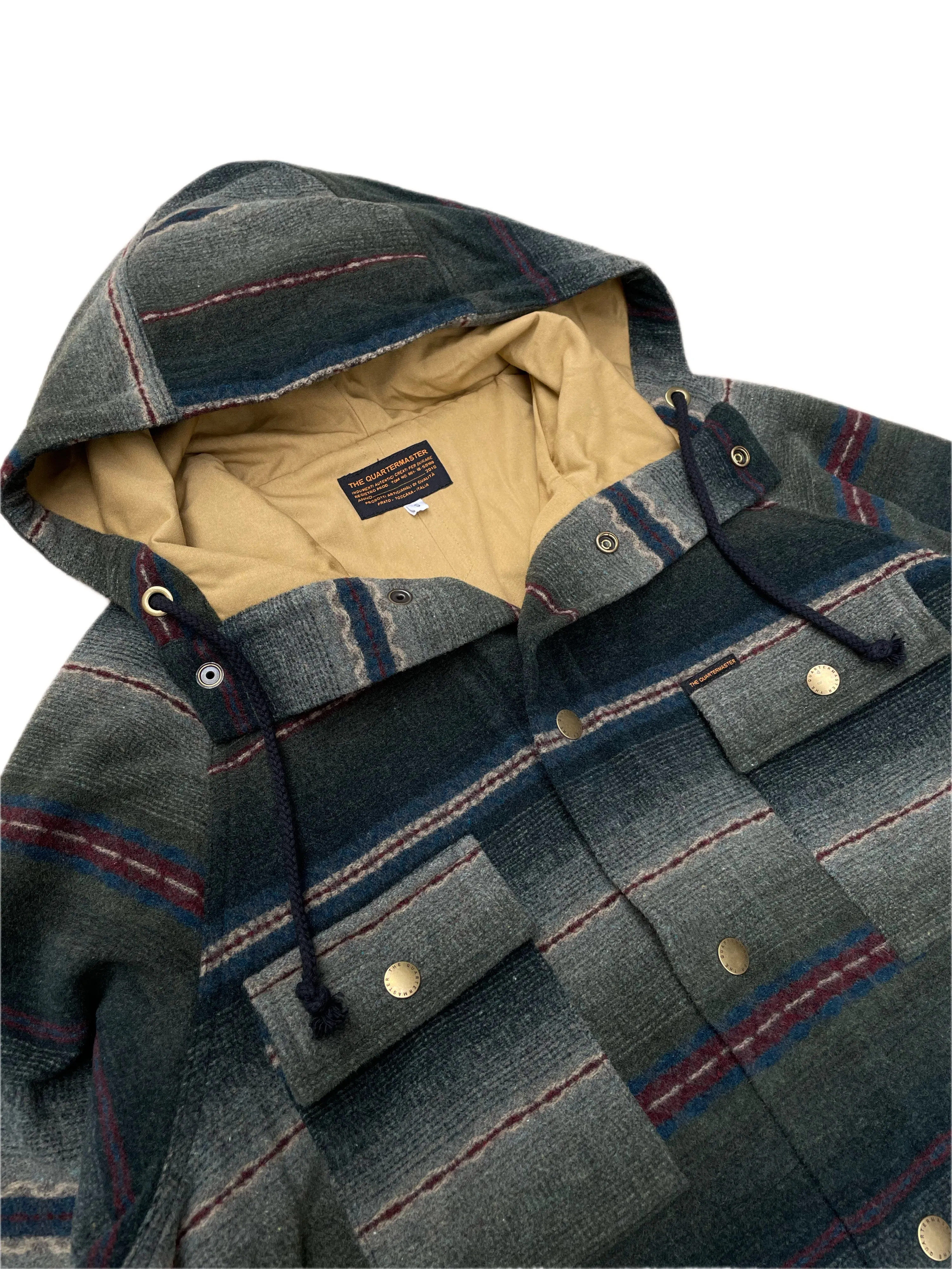 THE QUARTERMASTER Anorak Wool Navajo