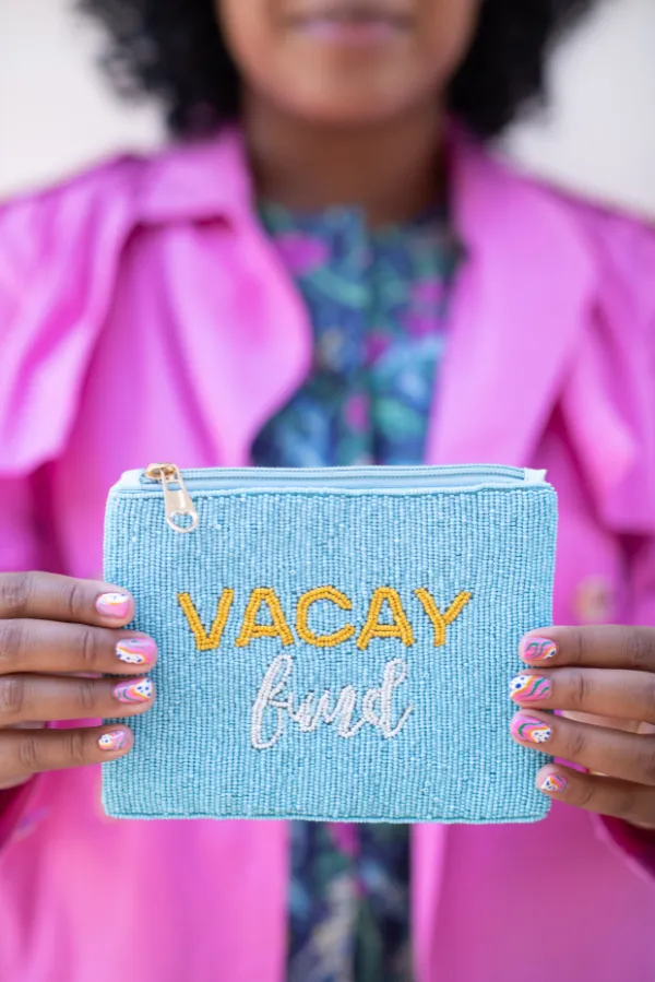 The Vacay Fund Mini Pouch