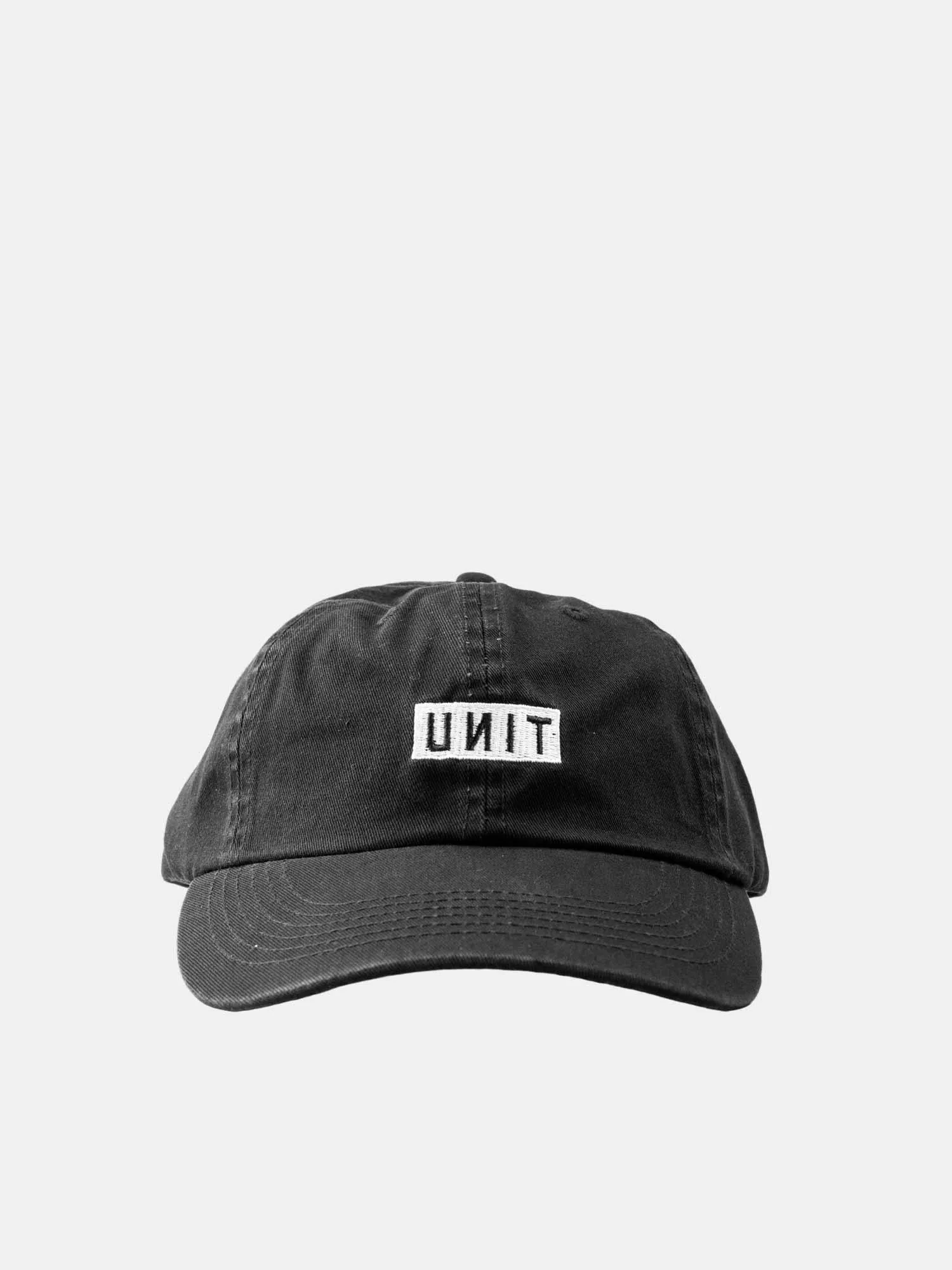 Unit Stack Strapback Cap - Black