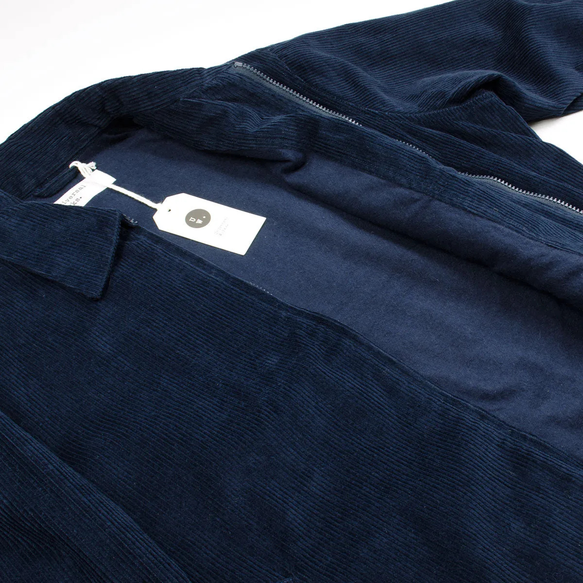 Universal Works - Rose Bowl Jacket - 8 Wale Cord - Navy