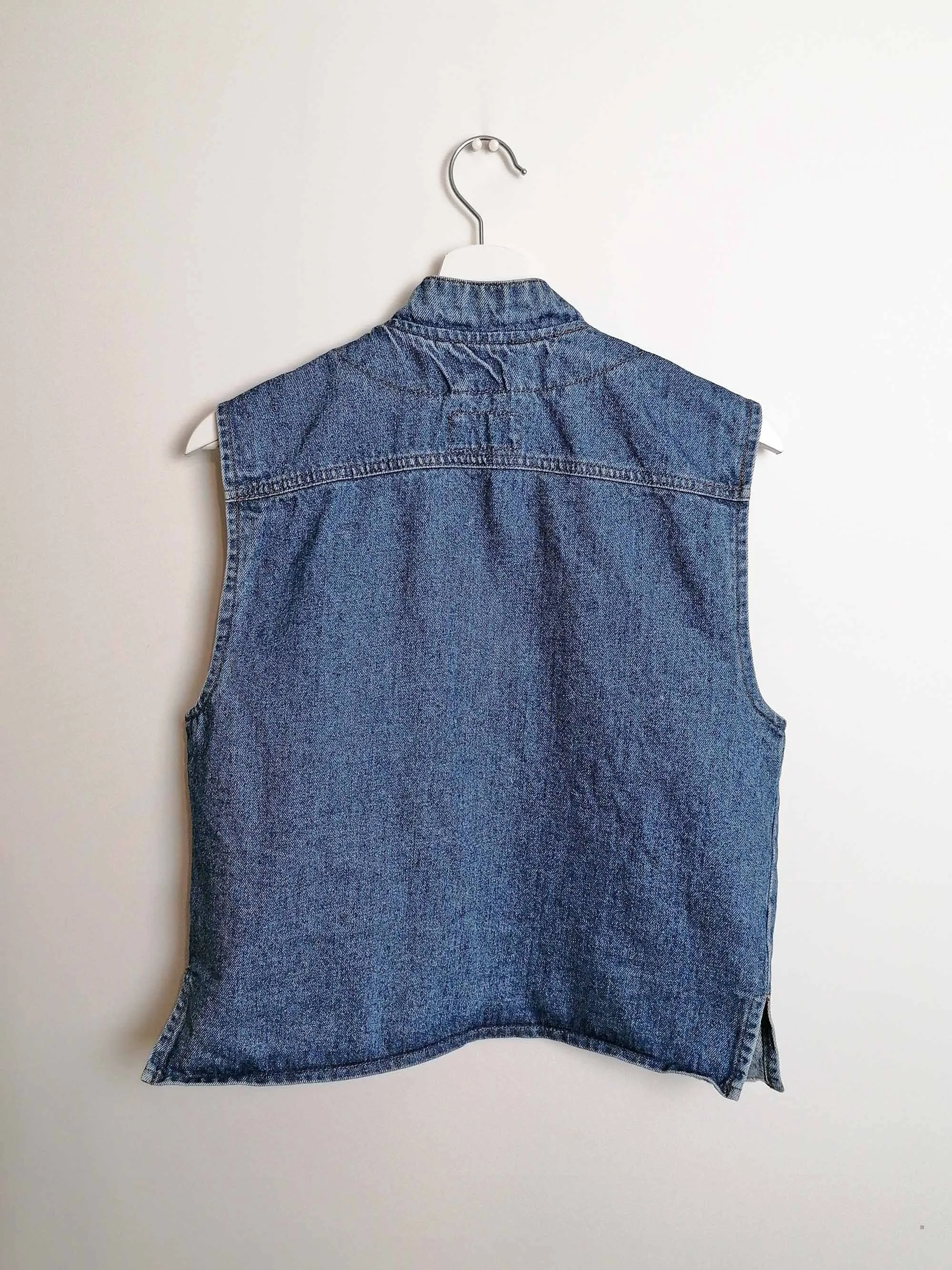 Vintage 90's VEY'S 777 Denim Vest Top Kids - size XS-S women / 140 kids