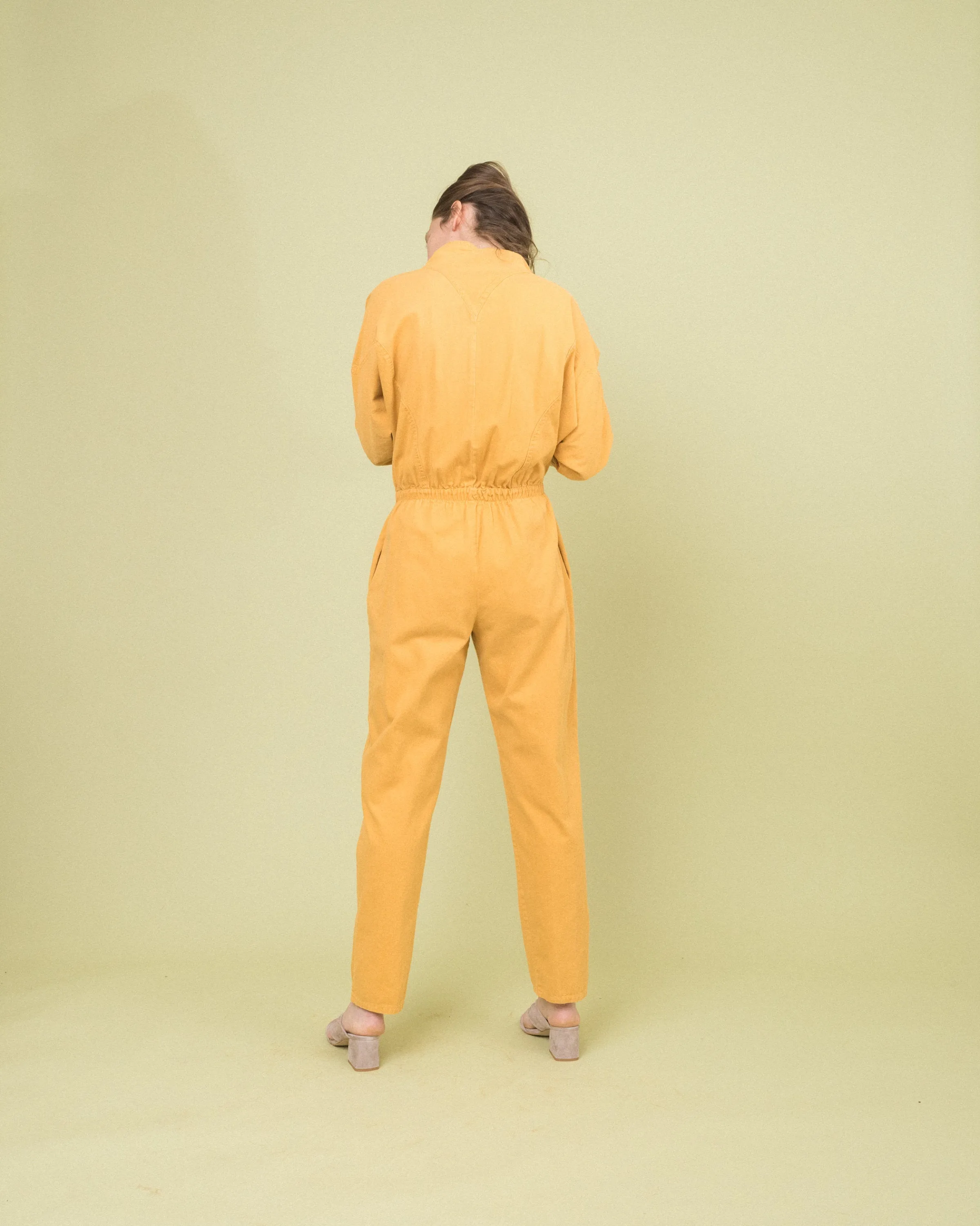 Vintage Mustard Utilitarian Coveralls (S/M)