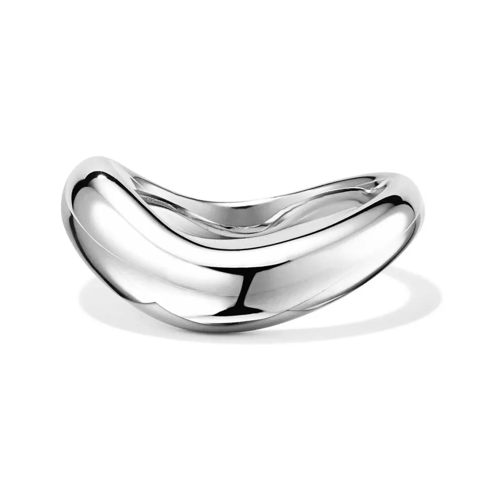 Wavy Crossover Ring