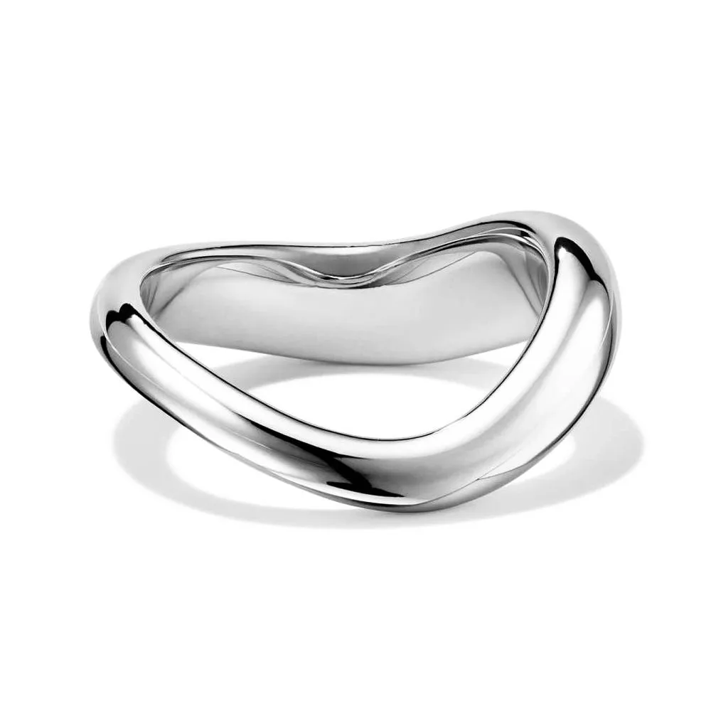 Wavy Crossover Ring