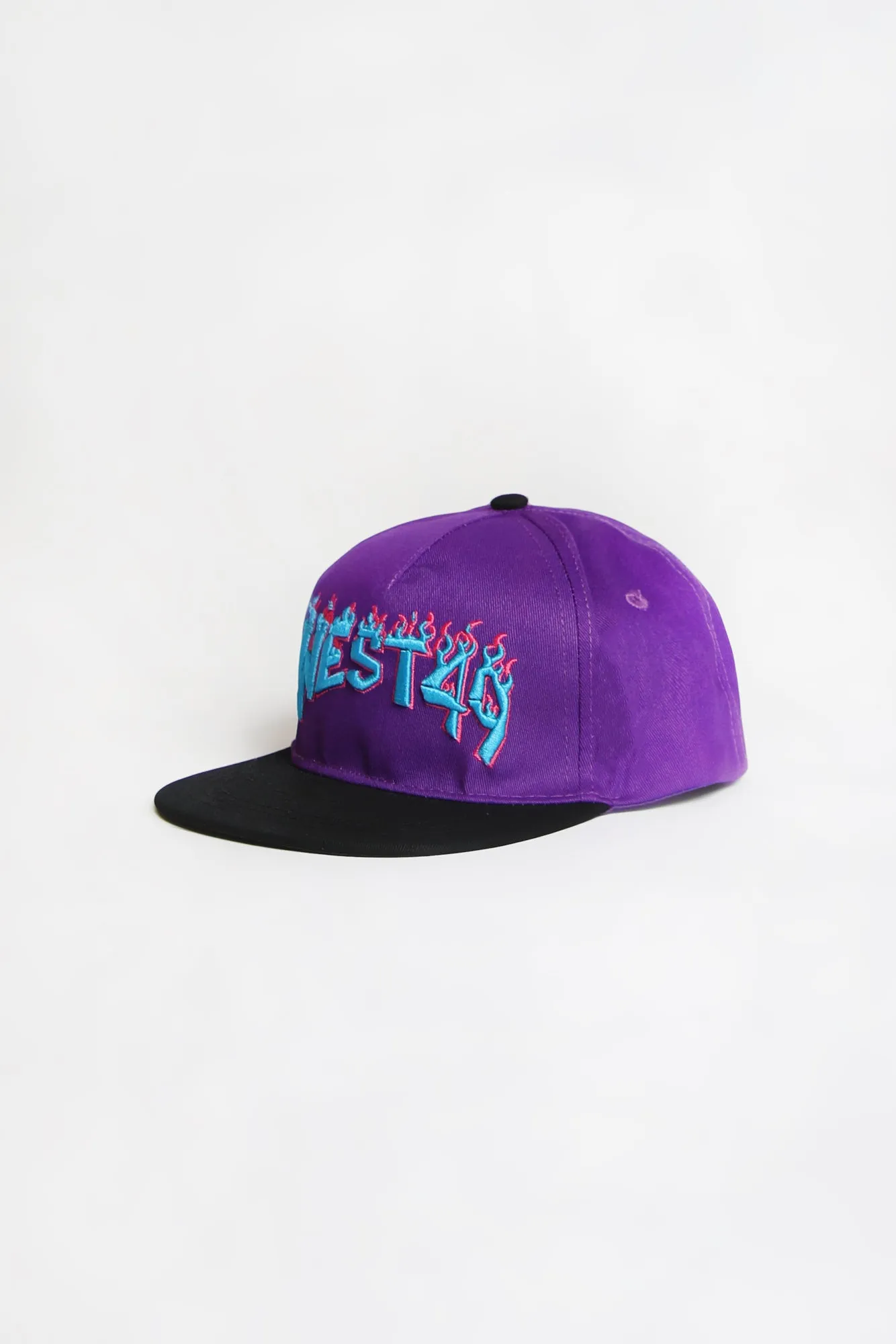 West49 Youth Flames Flat Brim Hat