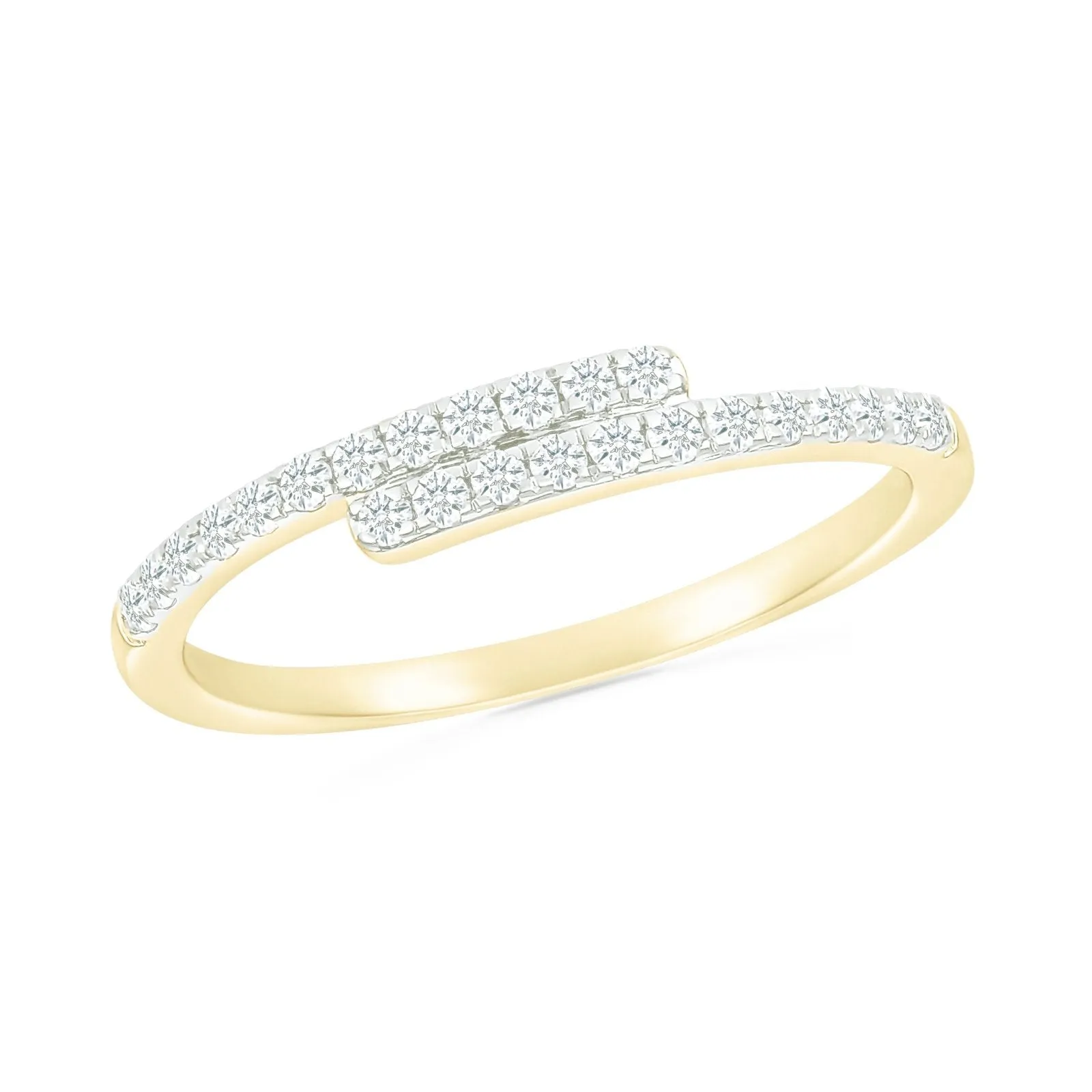 Wraparound Diamond Band